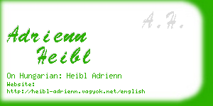 adrienn heibl business card